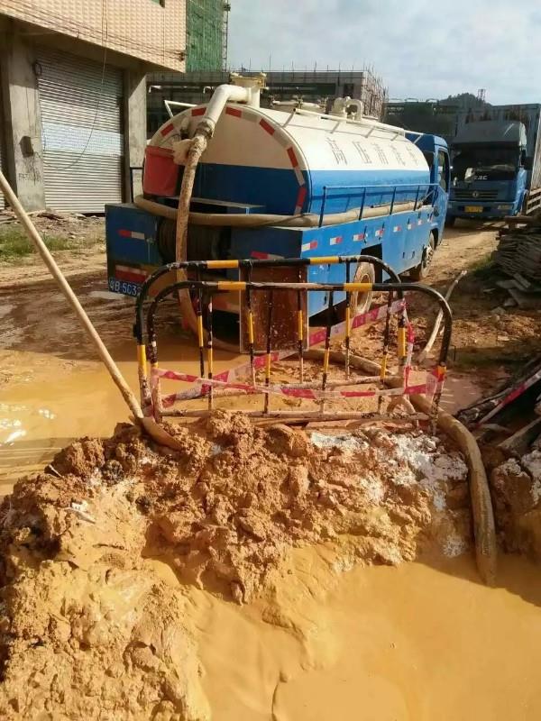 天坛街道工地淤泥清淤