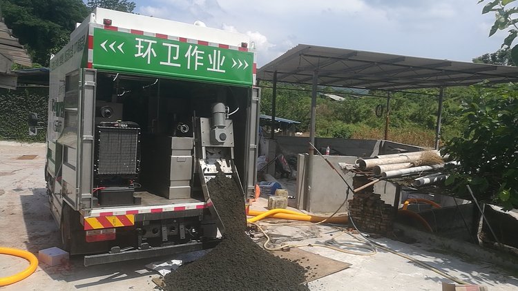 天坛街道污泥干湿分离技术